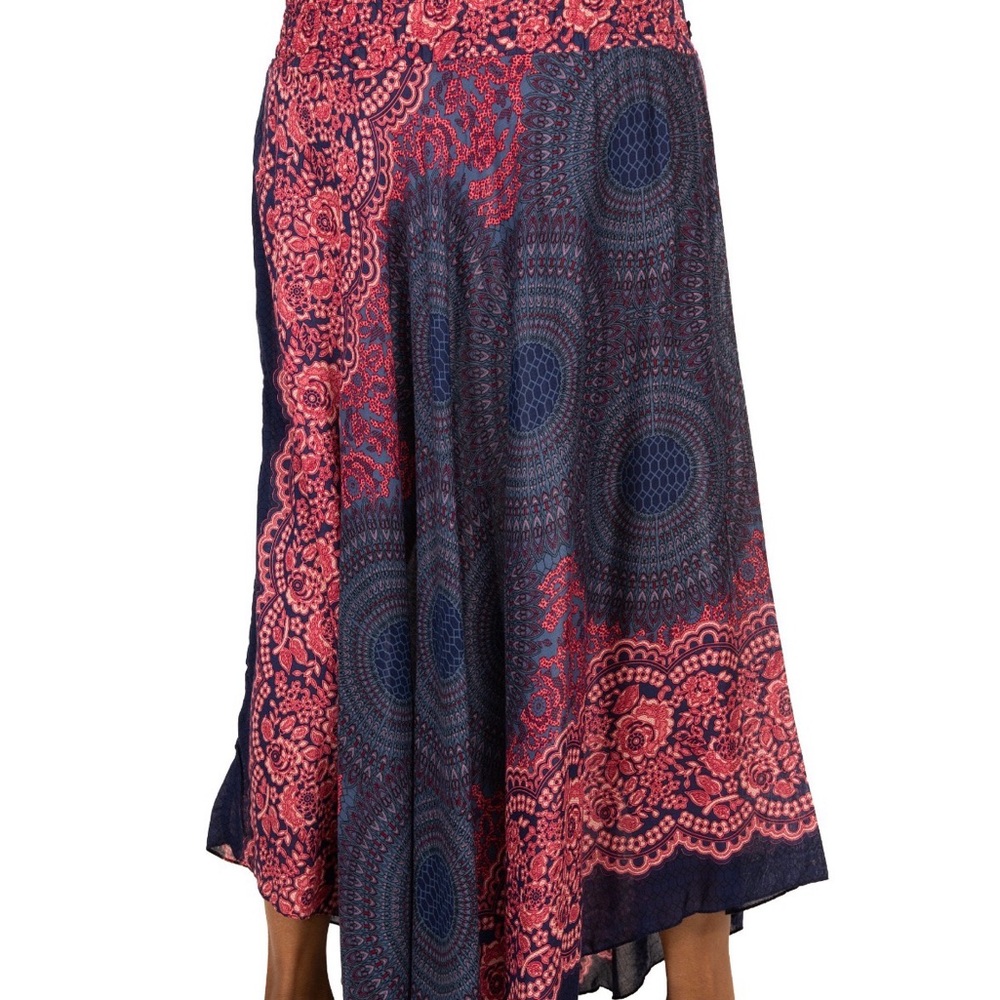 Coco Beach Hawaii Convertible Dress / Skirt Bohemian Size OSFM - Picture 5 of 12